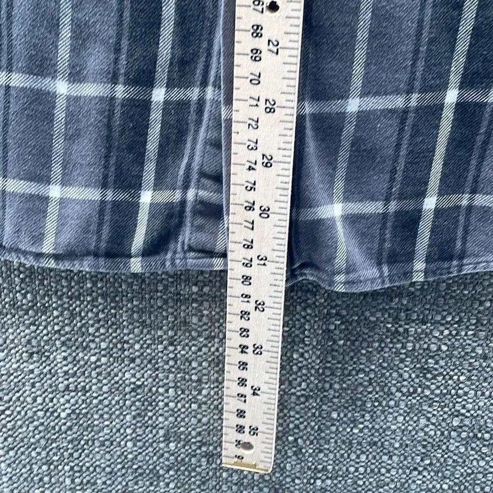 Banana Republic Flannel Shirt‎ Gray XL